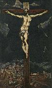 GRECO, El Christ in Agony on the Cross oil painting reproduction